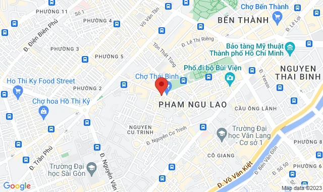Số A36B Cống Quỳnh, P. Nguyễn Cư Trinh, Q. 1