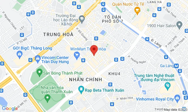 Số B1- Nguyễn Thị Thập, KĐT Trung Hòa Nhân Chính, P.Nhân Chính, Q. Thanh Xuân