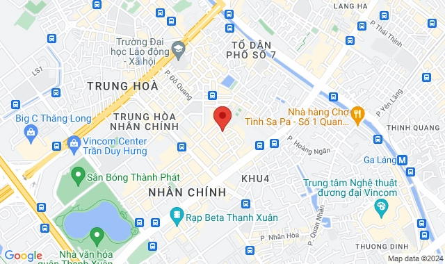 Số B28 Nguyễn Thị Định, P. Trung Hòa, Q. Thanh Xuân