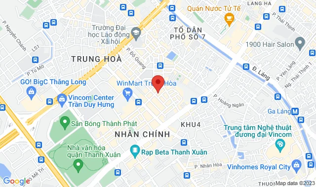 Số B3 đường Nguyễn Thị thập, P. Nhân Chính, Q. Thanh Xuân