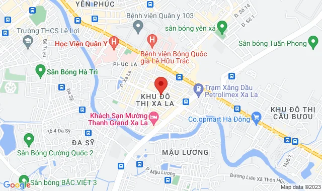 Số BT07-VT08 đô thị Xa La, P. Phúc La, Q. Hà Đông