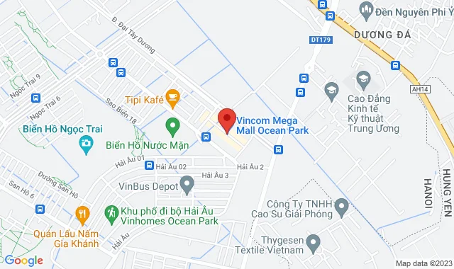 Số L4-16-17 Tầng 4 TTTM Vincom Mega Mall Ocean Park, Kiêu Kỵ, Huyện Gia Lâm