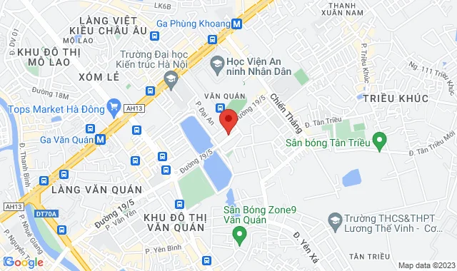 Số nhà 14 BT7, KĐT Văn Quán, Q. Hà Đông