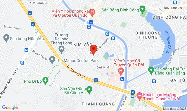 Số TT6.2 - 106 khu đô thị mới Đại Kim, P. Đại Kim, Q. Hoàng Mai