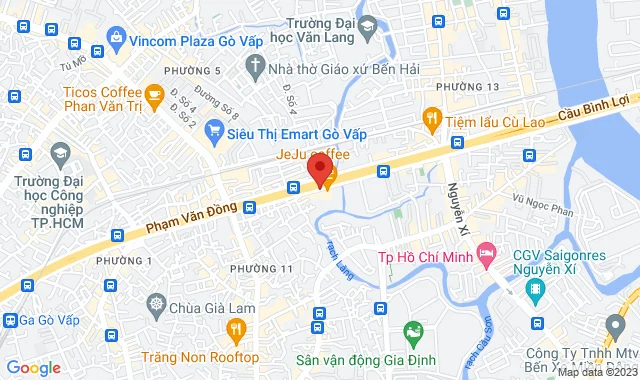 Số18 Phạm Văn Đồng, P. 13, Q. Bình Thạnh