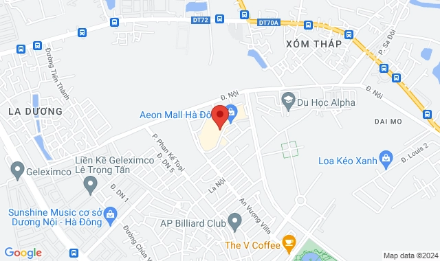 T246, Tầng 2 TTTM Aeon Mall Hà Đông, P. Dương Nội, Q. Hà Đông