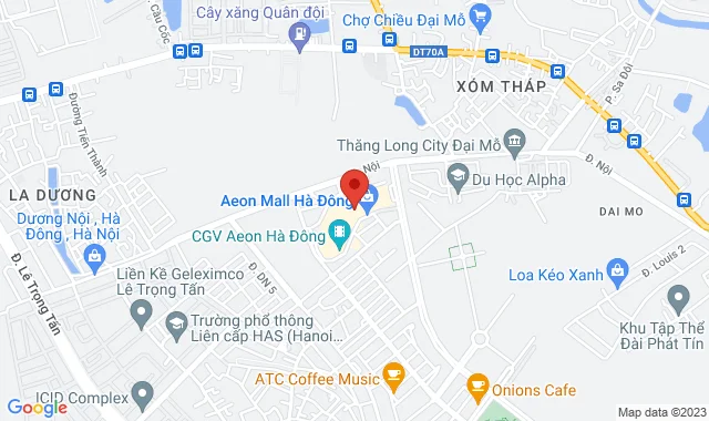 T248, Tầng 2, TTTM Aeon Mall, Q. Hà Đông