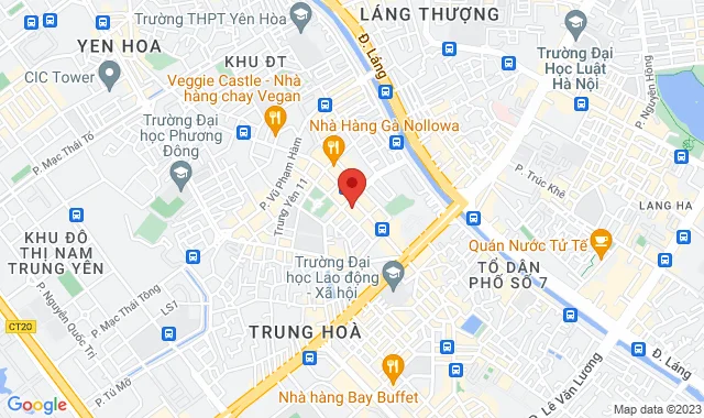 Tầng 1 - Số 51A Trung Hòa, P. Trung Hòa, Q. Cầu Giấy 
