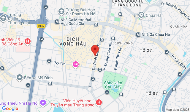 Tầng 1, A109, Nhà D5 Trần Thái Tông, Phường Cầu Giấy