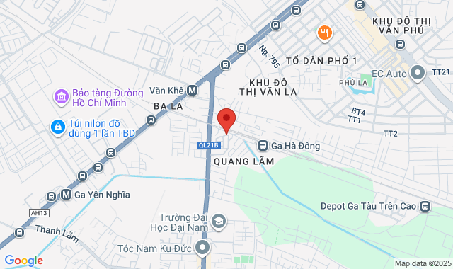Tầng 1, Chung cư PCC1 Hà Đông, số 145 đường Ba La, P. Phú Lương