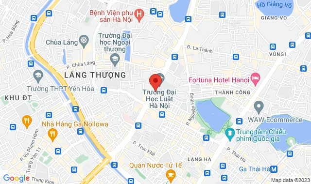 Tầng 1, M5 Tower, 91 Nguyễn Chí Thanh, P.  Láng Hạ, Q. Đống Đa