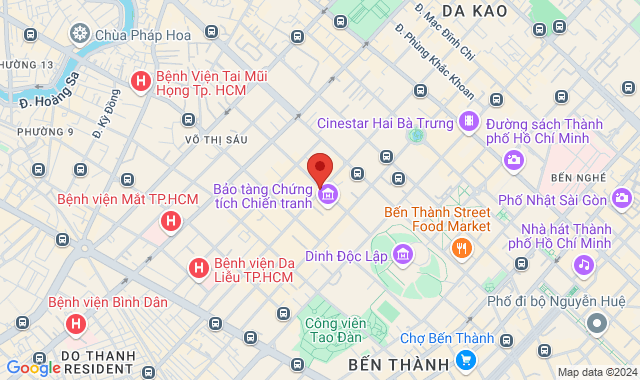 Tầng 1, Số 174A Nguyễn Đình Chiểu, P. 6, Q. 3