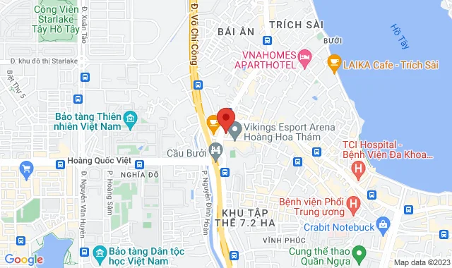 Tầng 1, Số 720 – 722 Hoàng Hoa Thám, P. Bưởi, Q. Tây Hồ