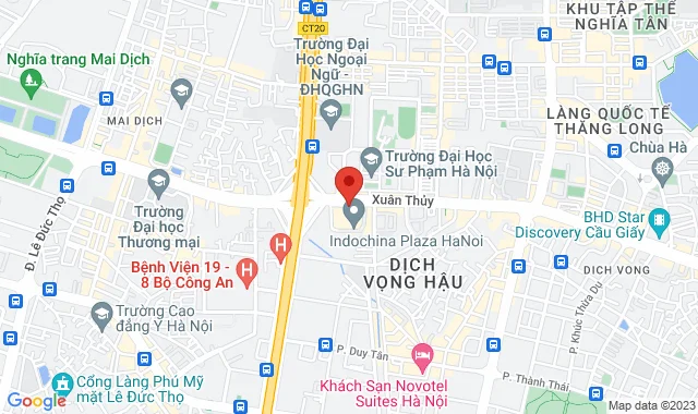 Tầng 1, TTTM Indochina Plaza Hanoi, 241 Xuân Thủy, Q. Cầu Giấy