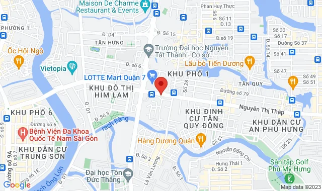 Tầng 1-2 Số 51-53 đường Nguyễn Thị Thập, P.Tân Hưng, Q. 7