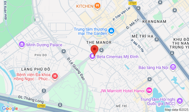 Tầng 1-2 Tháp C Tòa nhà Golden Palace, Số 99 Mễ Trì, Phường Từ Liêm