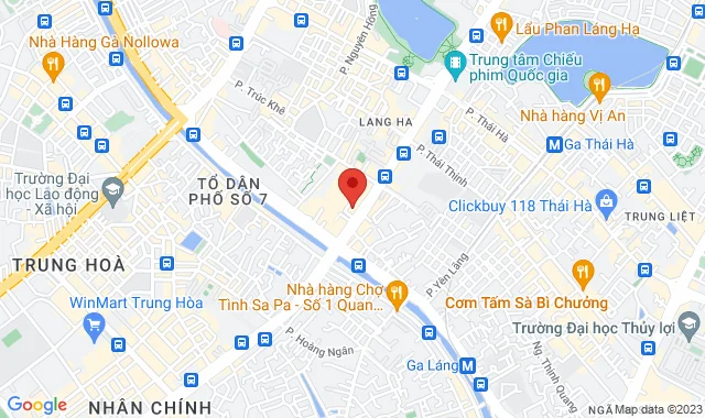 Tầng 1 khu B Sky Tower, 88 Láng Hạ