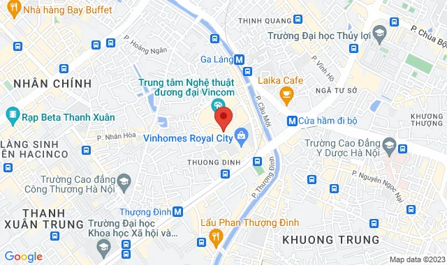 Tầng 1 R5 Royal City, 72A Nguyễn Trãi