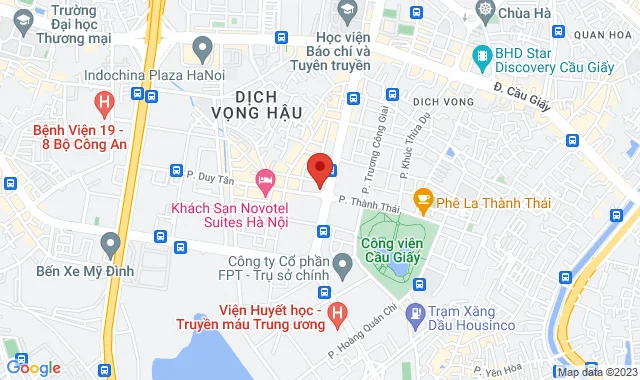 Tầng 1 Sunrise Building, D11 Trần Thái Tông, Q. Cầu Giấy