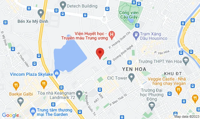 Tầng 1 tháp B tòa nhà Green Park, đường Dương Đình Nghệ, P. Yên Hòa, Q. Cầu Giấy