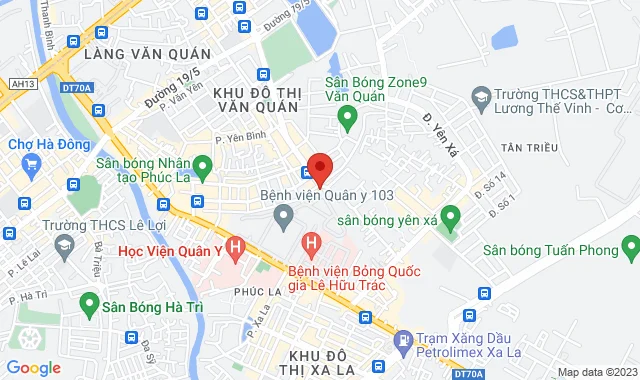 Tầng 1 tòa CT2 khu cán bộ công nhân viên – viện 103, cuối đường Nguyễn Khuyến, Văn Quán, Q. Hà Đông