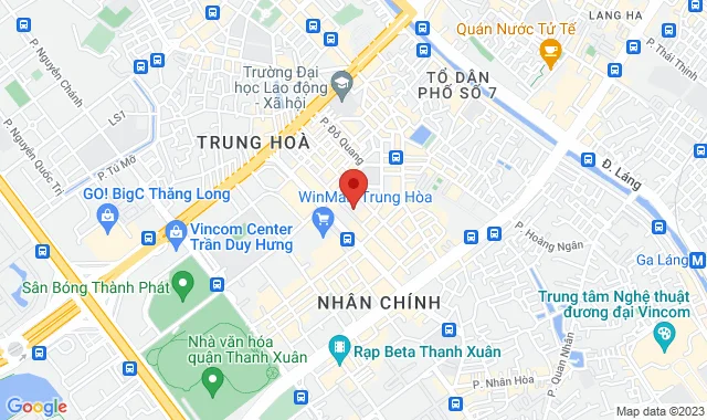 Tầng 1 Tòa nhà 34T Hoàng Đạo Thúy
