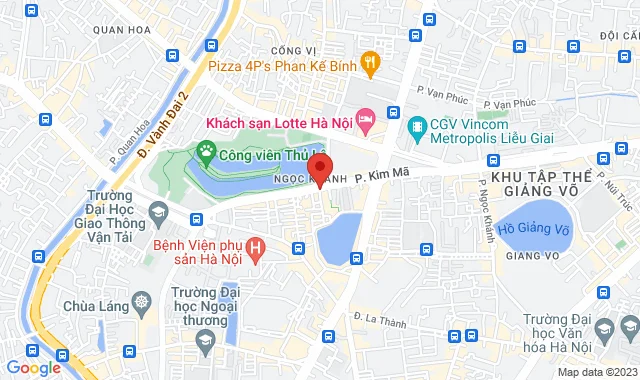 Tầng 1 Tòa nhà DMC, 535 Kim Mã