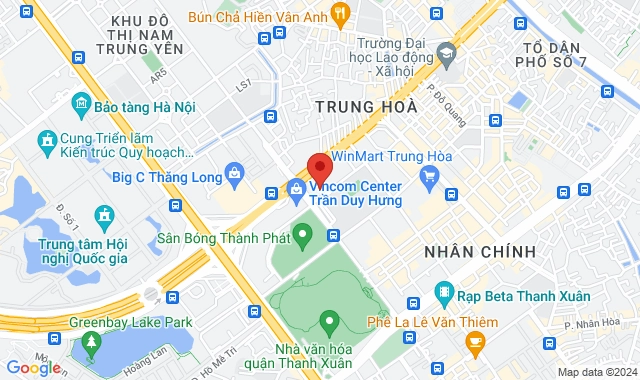 Tầng 1 Toà nhà Grand Plaza Số 117 Trần Duy Hưng, P. Trung Hoà, Q. Cầu Giấy