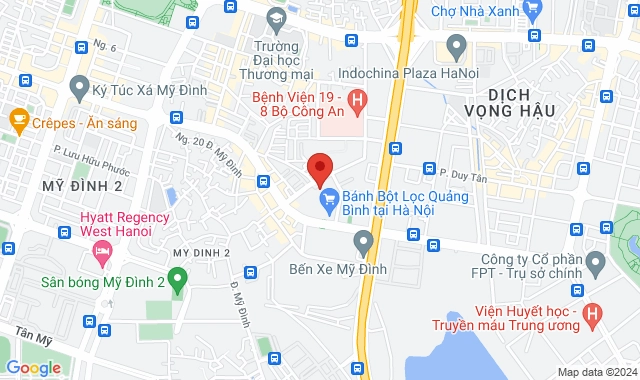 Tầng 1 Tòa nhà The Garden Hills - 99 Trần Bình, Q. Cầu Giấy