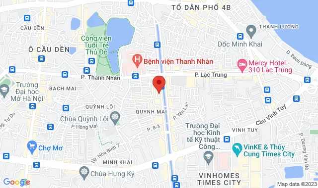 Tầng 1 TT Quỳnh Mai, Số 8 – E6 Kim Ngưu, Q. Hai Bà Trưng