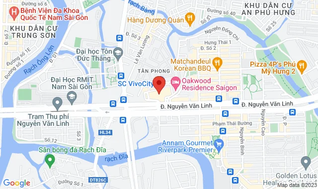 Tầng 1,TTTM SC VivoCity , 1056 Nguyễn Văn Linh, Phường Tân Phong, Q. 7