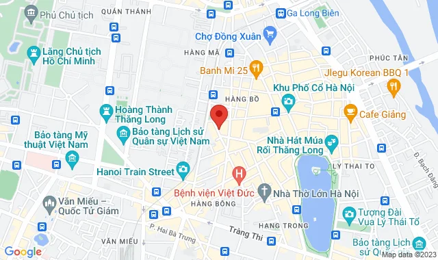 Tầng 11, Khách sạn Peridot Grand Luxury Boutique Hotel, Số 33 Đường Thành, P. Cửa Đông, Q. Hoàn Kiếm