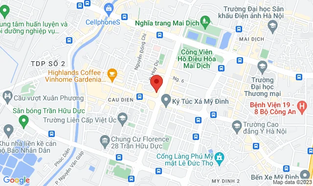 Tầng 1&2, Tòa nhà Golden Field, Số 24 Nguyễn Cơ Thạch, Q. Nam Từ Liêm