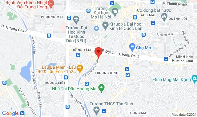 Tầng 2, Số 72 Đình Thôn, P. Mỹ Đình, Q. Nam Từ Liêm