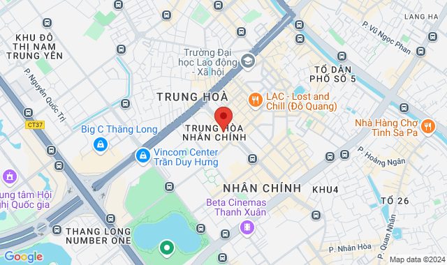Tầng 2, Tòa A – Udic Complex N04, Hoàng Đạo Thúy, Q. Cầu Giấy