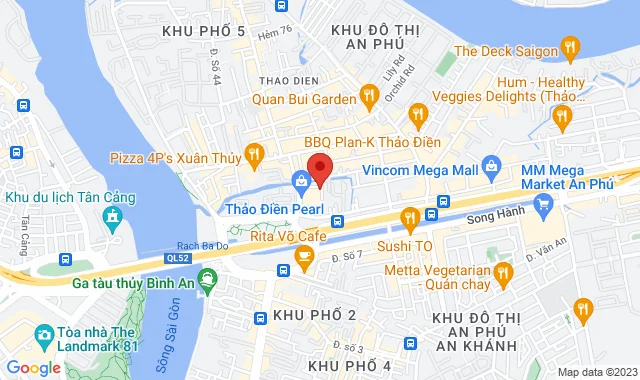 Tầng 2, Toà nhà Thảo Điền Pearl, 12 Quốc Hương, P. Thảo Điền, Q. 2