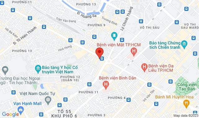 Tầng 2, tòa nhà Viettel, 285 Cách Mạng Tháng 8, Phường 12, Q. 10