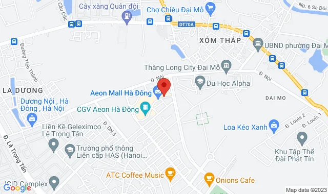 Tầng 2, TTTM Aeon Mall, P. Dương Nội, Q.Hà Đông 