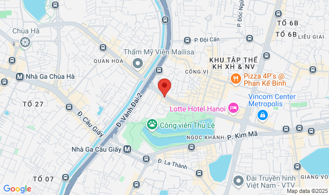 Tầng 2 Số 77 Đào Tấn, Q. Ba Đình