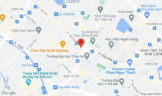 Tầng 2 TTTM Parkson cũ, số 1 Thái Hà, Q. Đống Đa