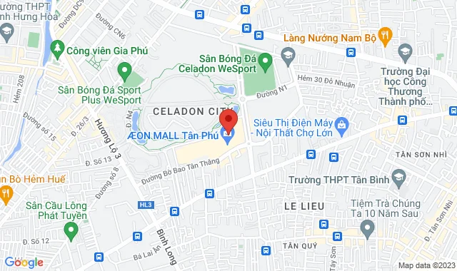 Tầng 3, Aeon Mall Tân Phú, 30 Bờ Bao Tân Thắng, P.Sơn Kỳ, Q.Tân Phú