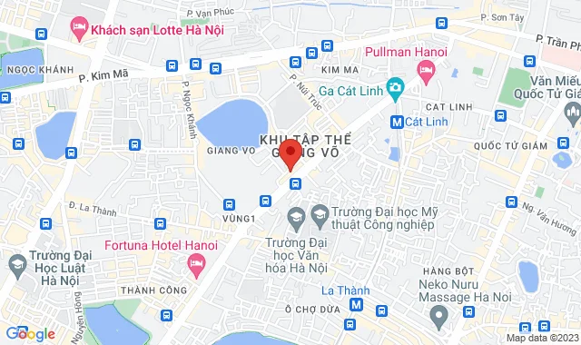 Tầng 3, D2 Giảng Võ, P. Giảng Võ, Q. Ba Đình