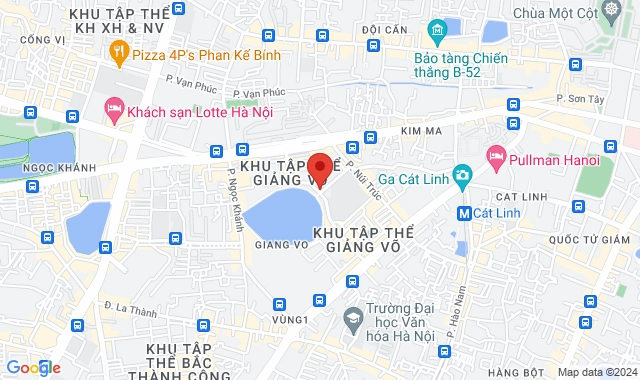 Tầng 3, Khách sạn Dolce by Wyndham Hanoi Golden Lake - Khách sạn dát vàng, B7 Giảng Võ, P. Giảng Võ, Q. Ba Đình
