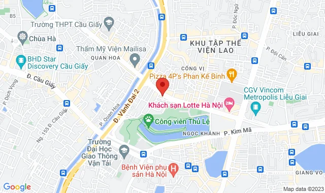 Tầng 3, số 109 Đào Tấn, Ngọc Khánh
