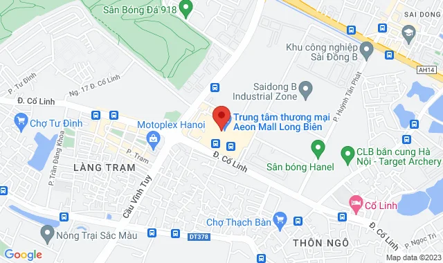 Tầng 3, T334-3, TTTM Aeon Mall Long Biên , Số 27 Cổ Linh, Q. Long Biên