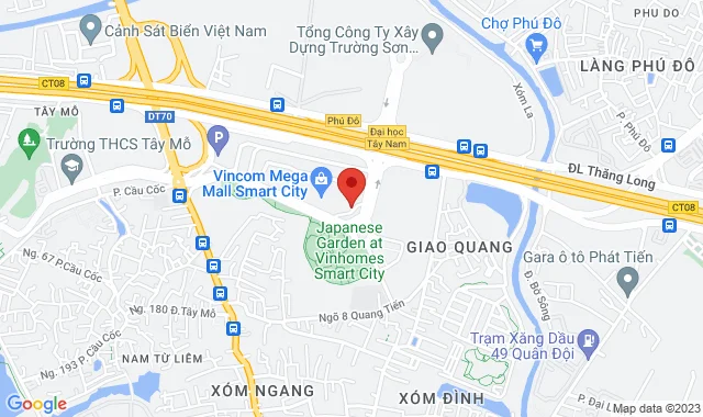 Tầng 3, Trung tâm Thương Mại Vincom Mega Mall Smart City, P. Tây Mỗ, Q. Nam Từ Liêm