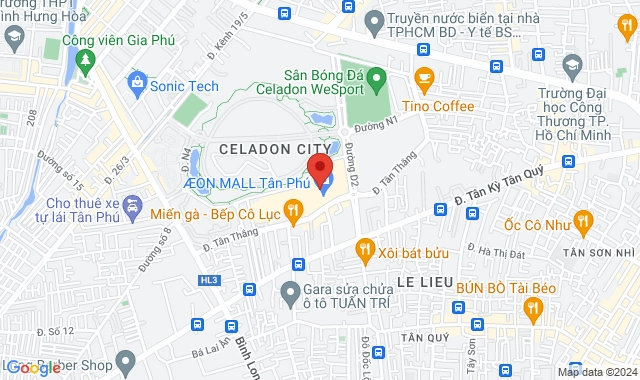 Tầng 3 AEON Mall Tân Phú, 30 Bờ Bao Tân Thắng, Q. Tân Phú