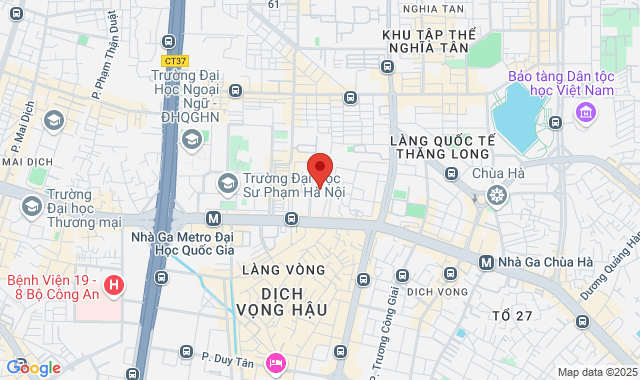 Tầng 3 Aeon Xuân Thuỷ, 122 Xuân Thuỷ,P. Dịch Vọng Hậu, Q. Cầu Giấy