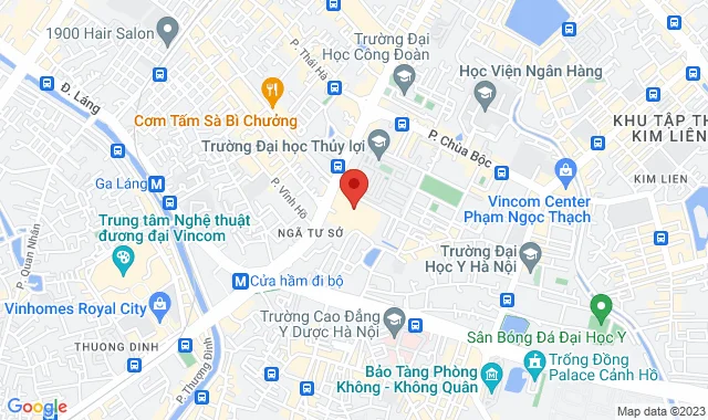 Tầng 3 LOTTE Mart, Tòa nhà Mipec Tower, Số 229 Đường Tây Sơn, P. Ngã Tư Sở, Q. Đống Đa