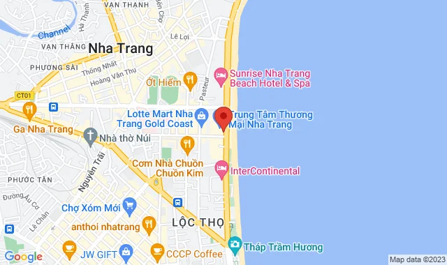Tầng 3 Nha Trang Center, Số 20 Trần Phú, P. Lộc Thọ, TP. Nha Trang